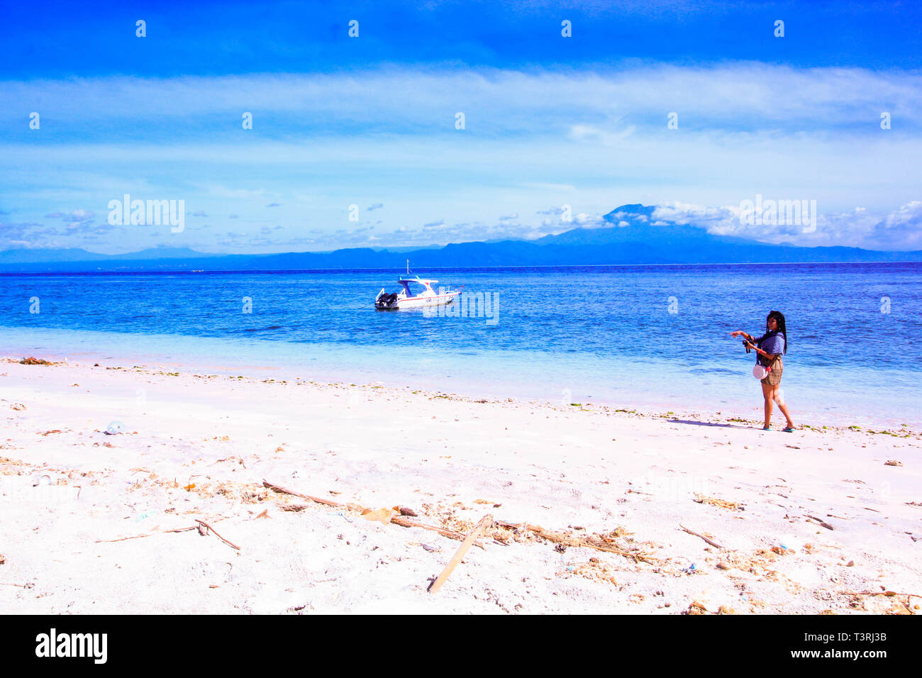 Natürliche Schönheit in Indonesien Stockfoto