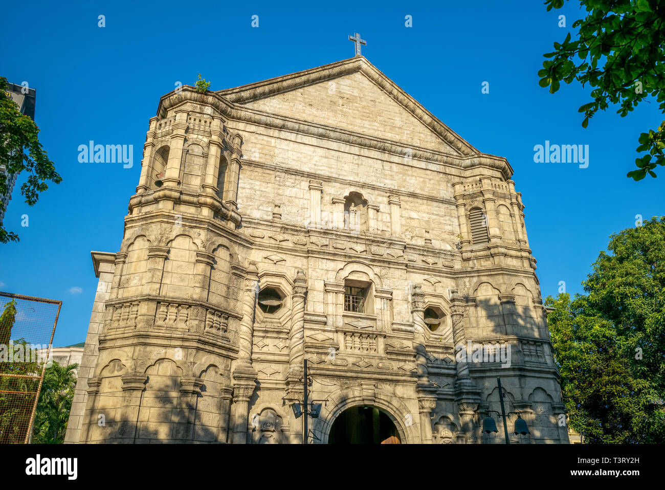 Malate Katholische Kirche in Manila, Philippinen Stockfoto