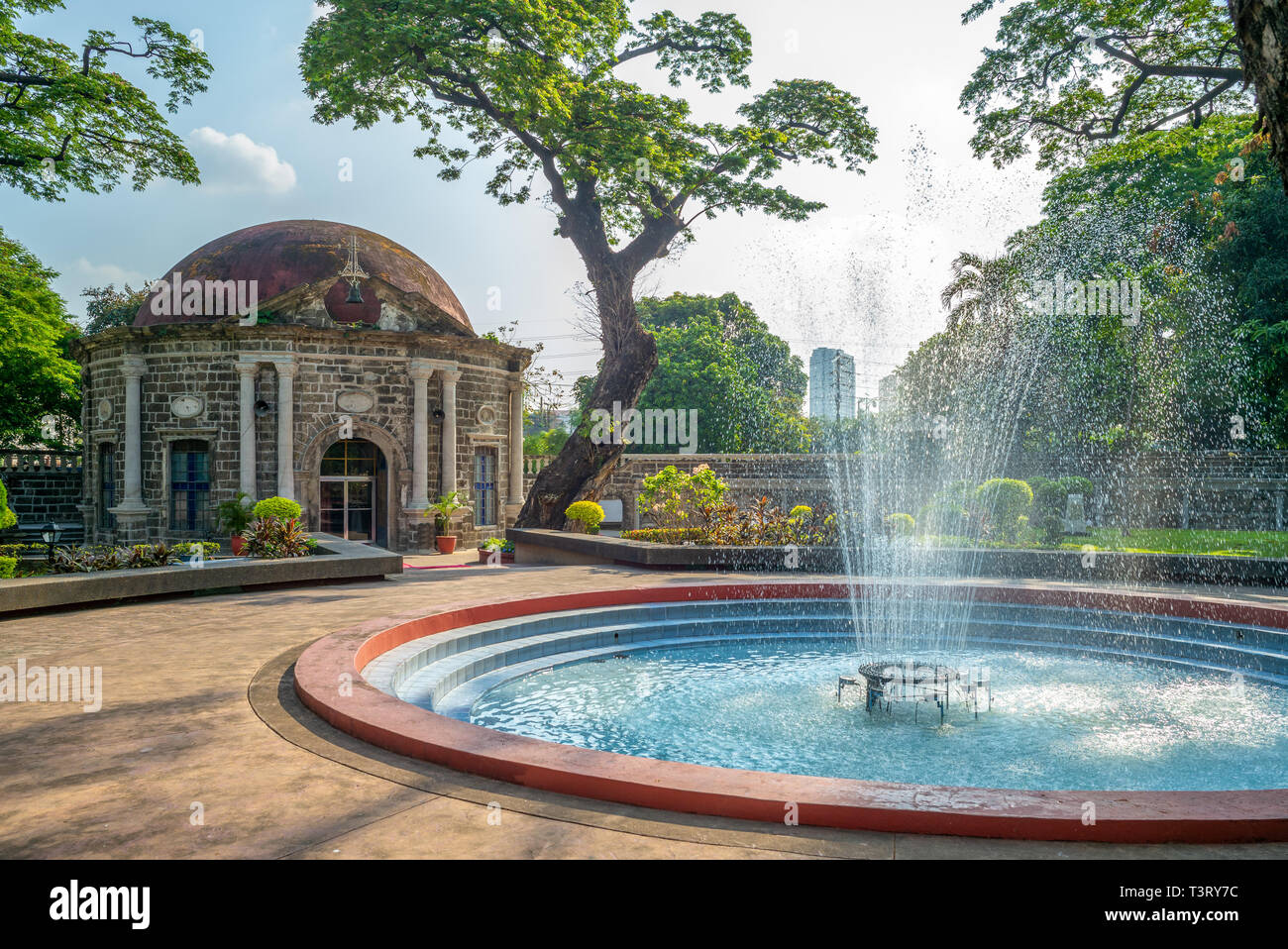 Paco Park, Cementerio General de Dilao, in Manila. Stockfoto