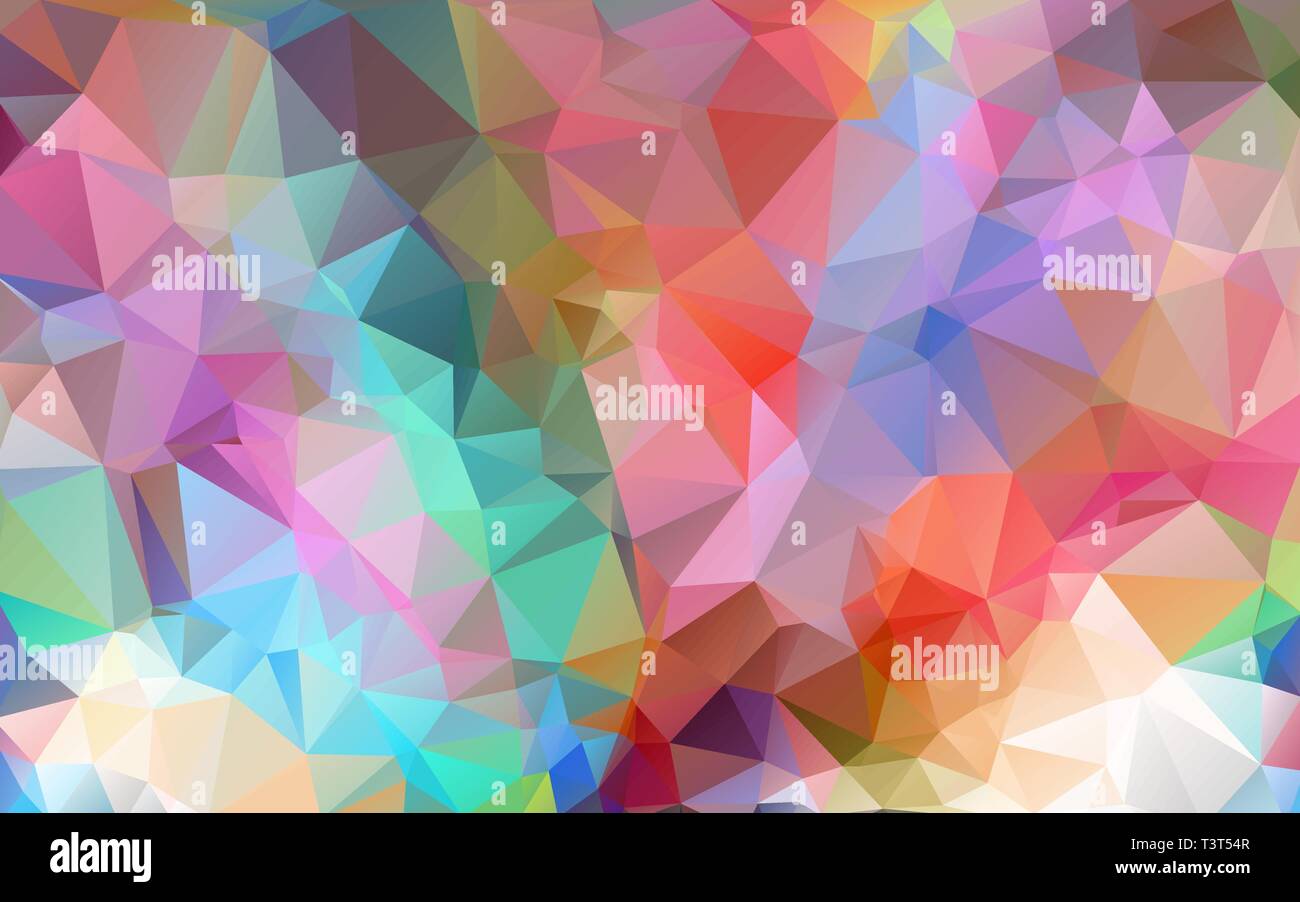 Multicolor Hintergrund der Dreiecke. Helle Farben, festliche Abstrakt Hintergrund Stock Vektor Multicolor Hintergrund der Dreiecke. Helle Farben, festliche Abstrakt Hintergrund Stock Vektor