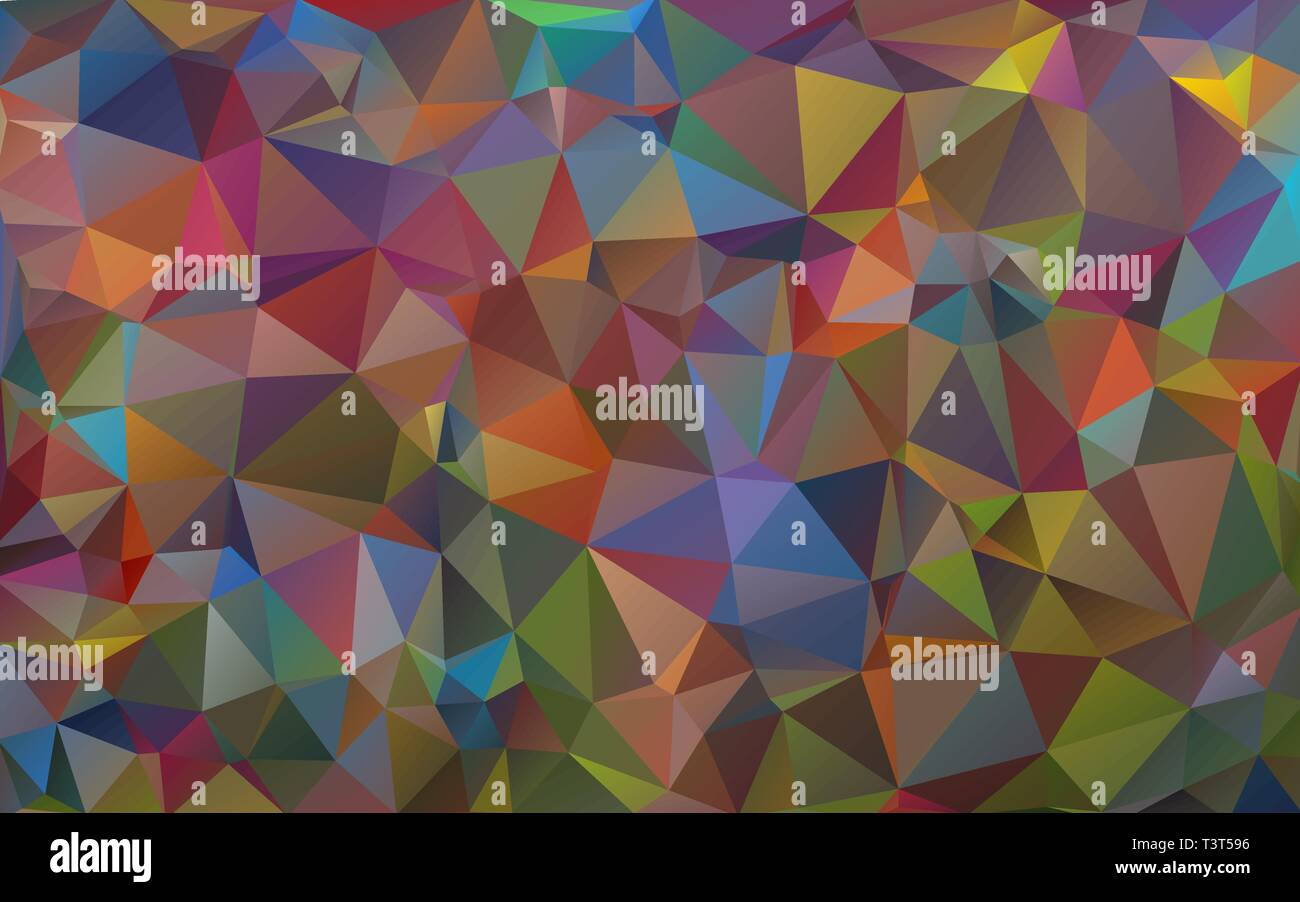 Multicolor Hintergrund der Dreiecke. Helle Farben, festliche Abstrakt Hintergrund. Stock Vektor Multicolor Hintergrund der Dreiecke. Helle Farben, festliche Abstrakt Hintergrund. Stock Vektor