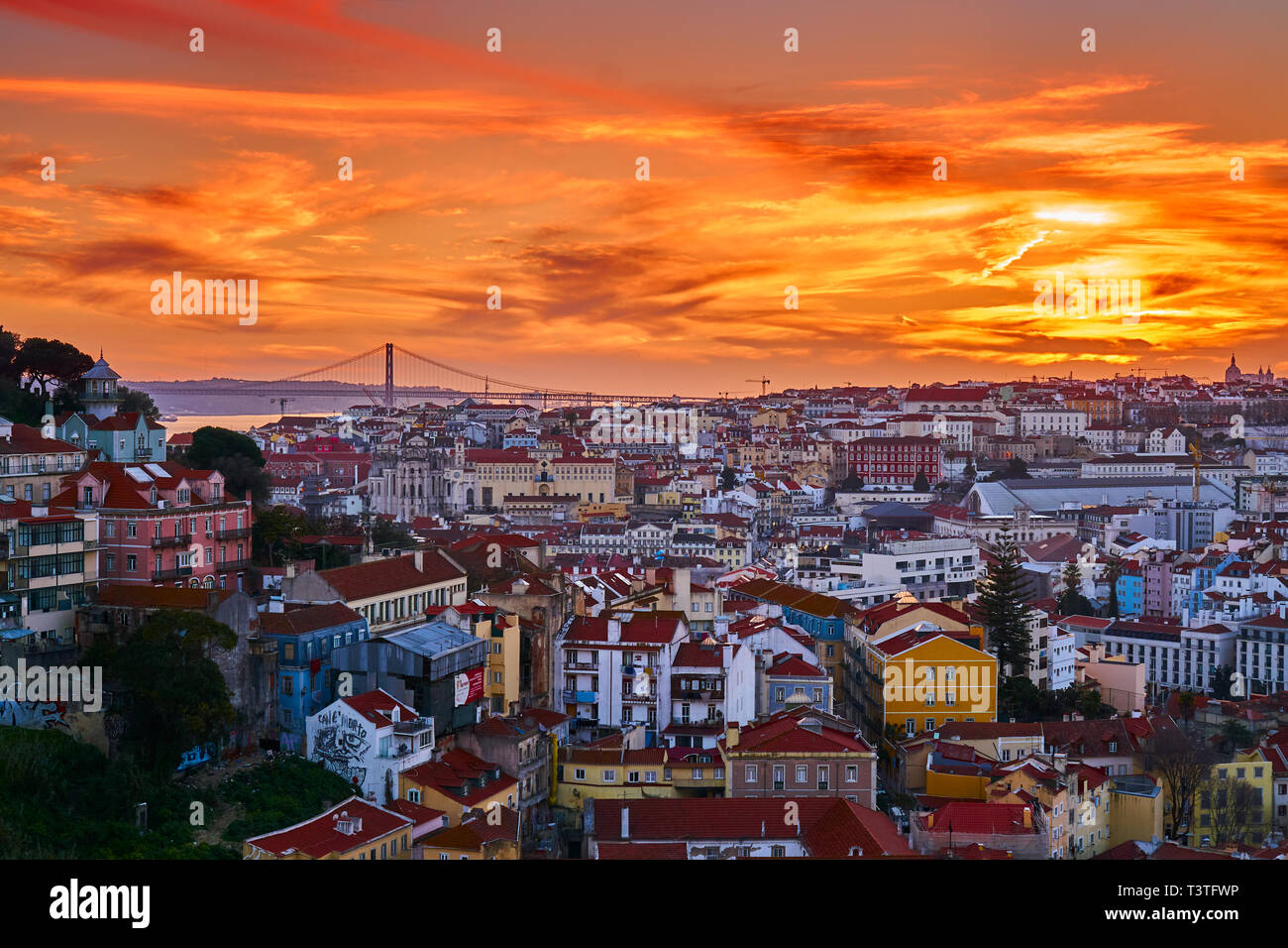 Lissabon Garca Stockfoto