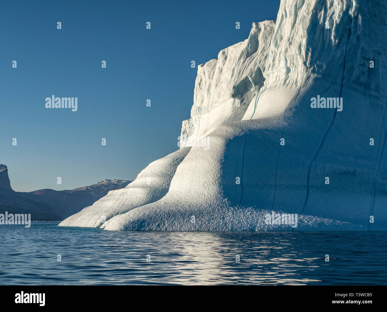 Eisberge, Scoresbysund, Grönland Stockfoto