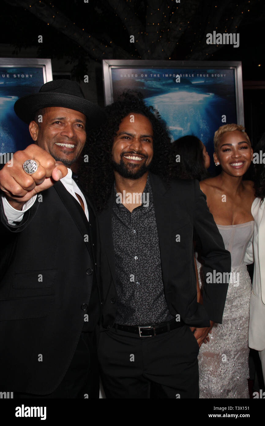 Westwood, Kalifornien, USA. 11. Apr 2019. Mario Van Peebles, Makaylo Van Peebles 04/11/2019 die Premiere von "Durchbruch" im Regency Dorf Theater in Los Angeles, CA Foto von Izumi Hasegawa/HollywoodNewsWire.co Credit statt: Hollywood News Wire Inc./Alamy leben Nachrichten Stockfoto