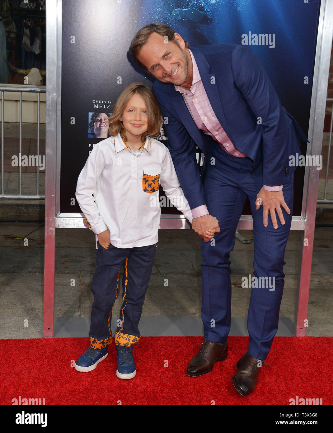 Los Angeles, USA. 11 Apr, 2019. Josh Lucas, Noah Maurer 174 Besuchen die Premiere von Twentieth Century Fox's "Durchbruch" bei Westwood Regency Theater am 11. April 2019 in Los Angeles, Kalifornien. Credit: Tsuni/USA/Alamy leben Nachrichten Stockfoto