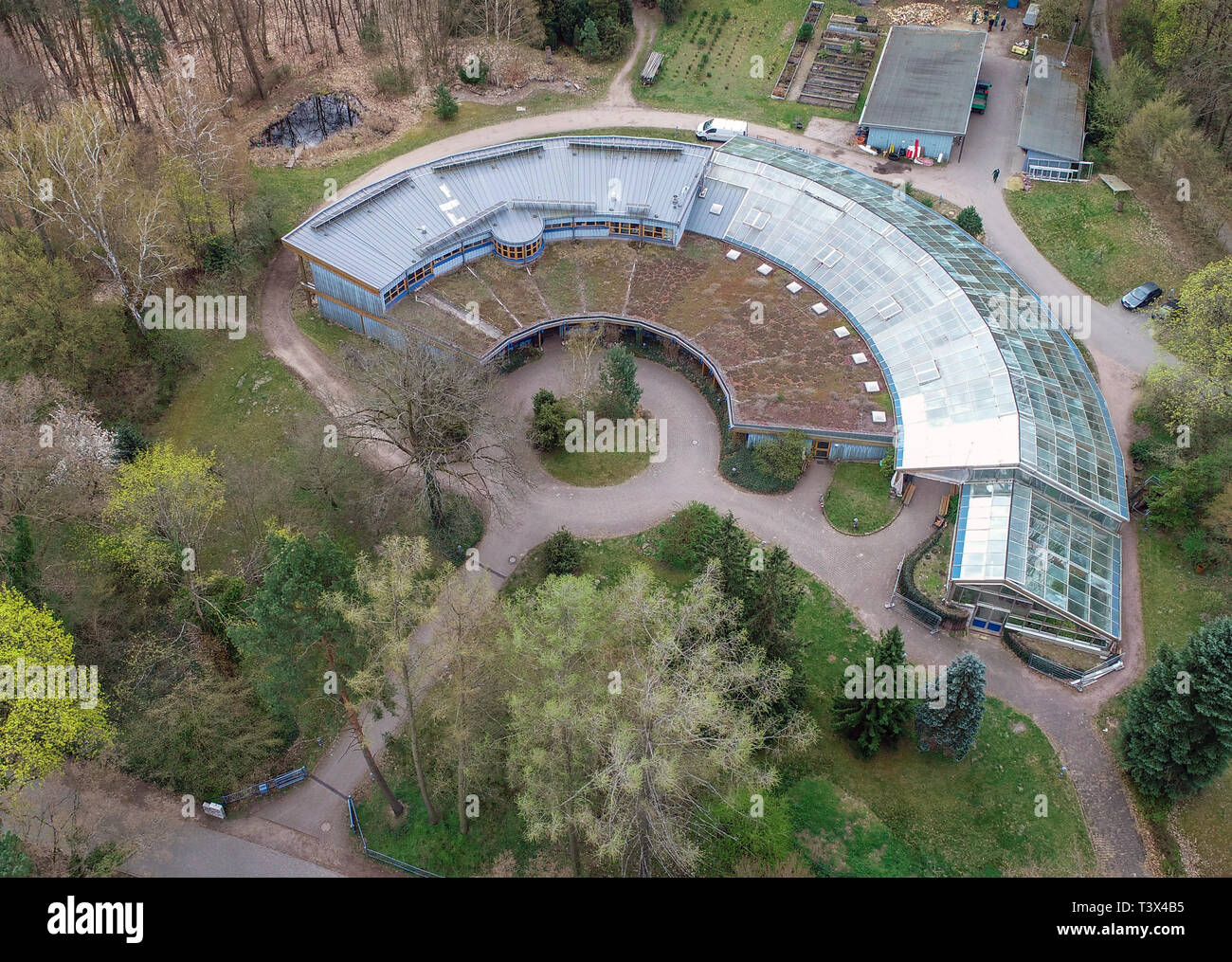 Eberswalde Deutschland 11 Apr 2019 Den Forstbotanischen Garten