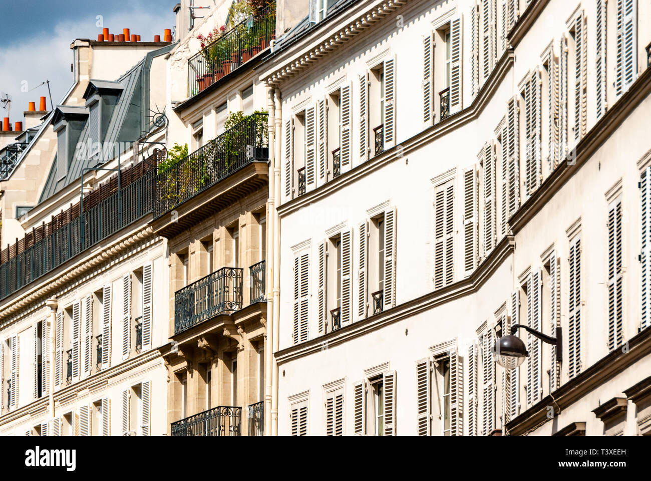 Die wunderschöne Skyline von Paris - Paris - Frankreich Stockfoto