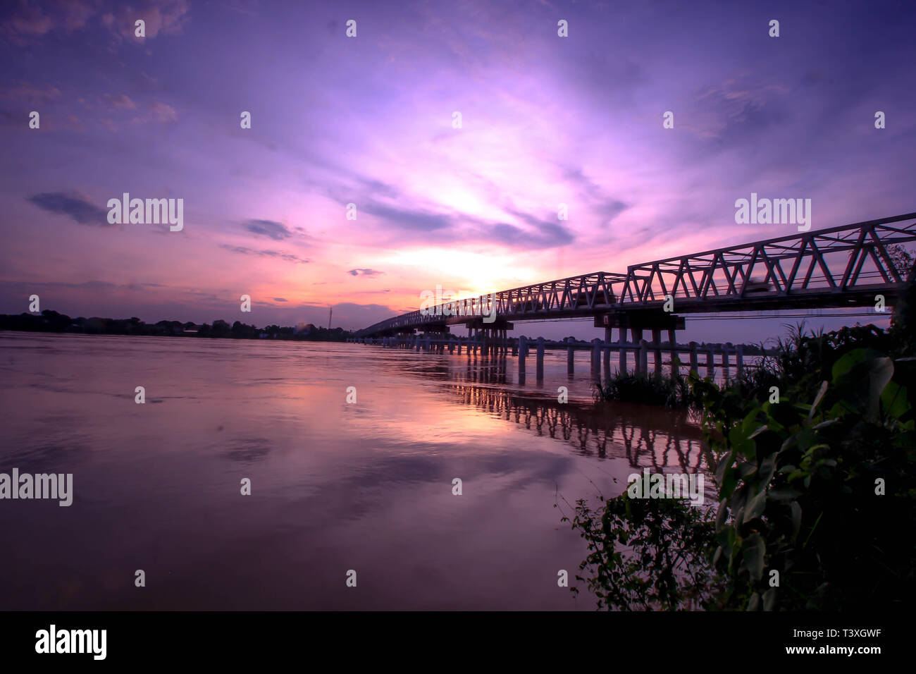 Natürliche Schönheit in Indonesien Stockfoto