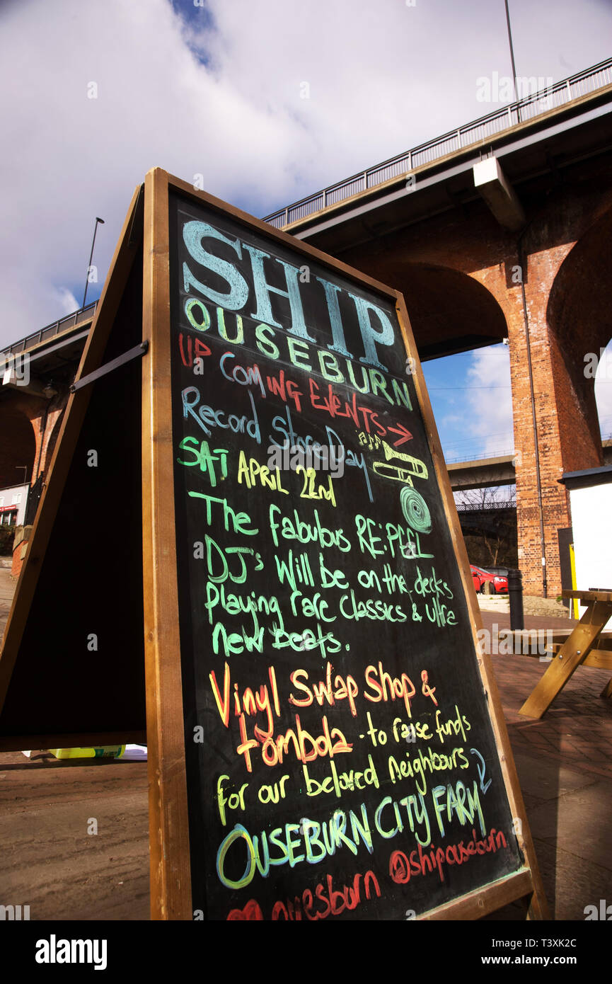 The Ship Inn Public House, ouseburn Tal, Newcastle-upon-Tyne Stockfoto