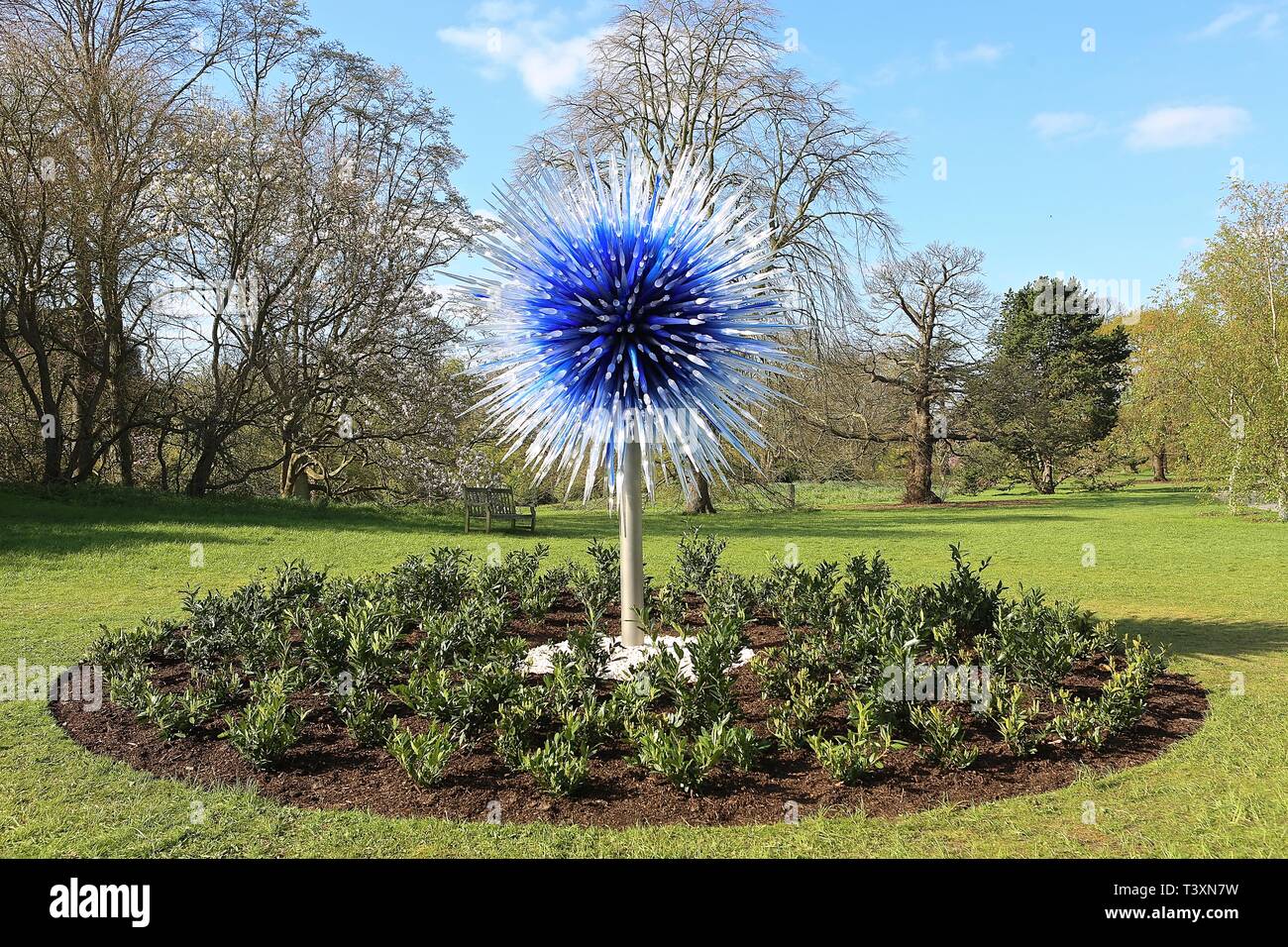 Kew Chihuly Reflexionen über die Natur 13. April, 27. Oktober 2019 Stockfoto