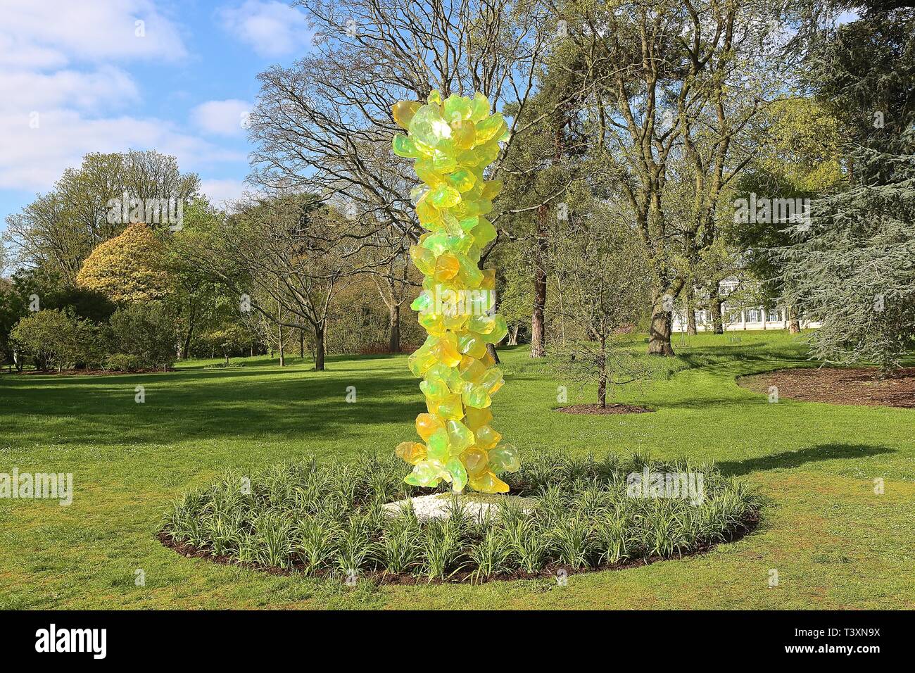 Kew Chihuly Reflexionen über die Natur 13. April, 27. Oktober 2019 Stockfoto