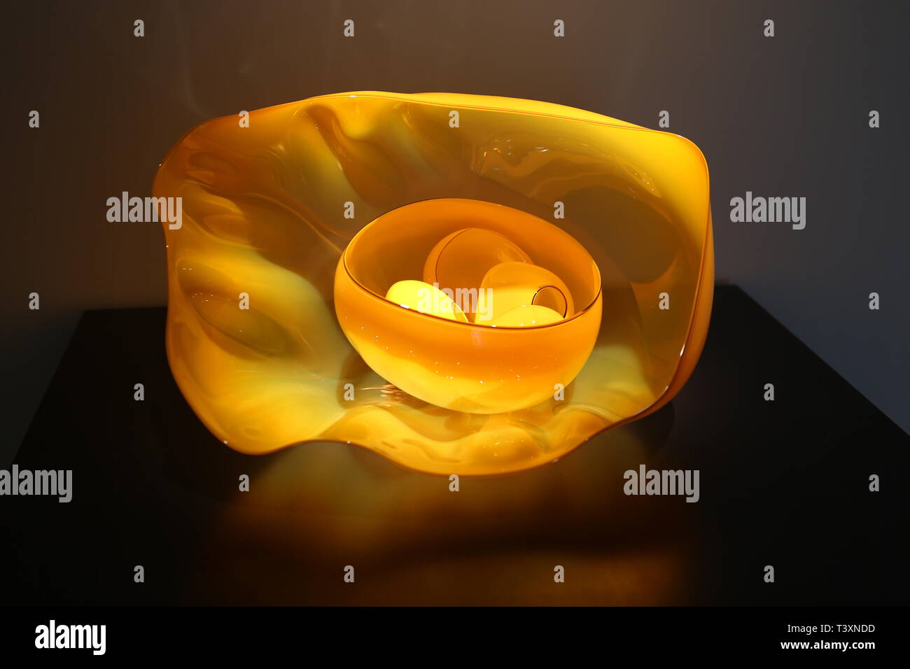 Kew Chihuly Reflexionen über die Natur 13. April, 27. Oktober 2019 Stockfoto