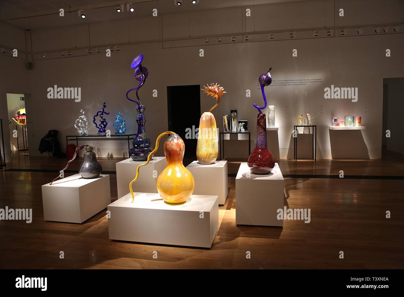 Kew Chihuly Reflexionen über die Natur 13. April, 27. Oktober 2019 Stockfoto