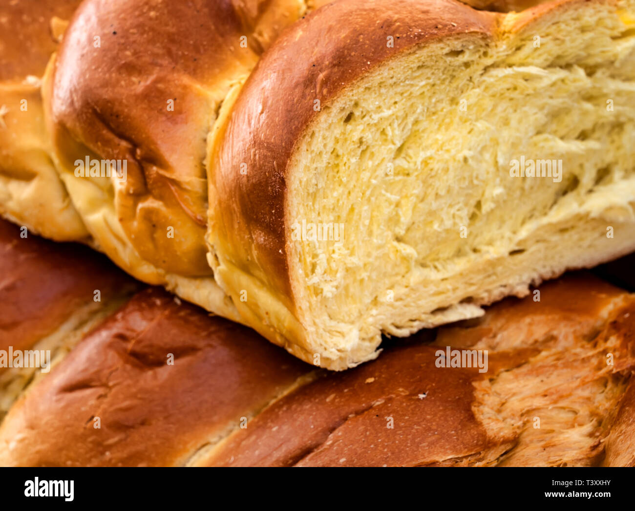 Köstliche Backwaren Hefe bun Stockfoto