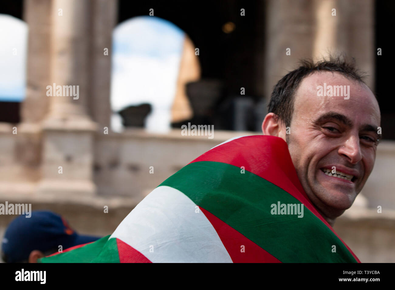 Internationalen Marathon Rom 2019 di Claudio Sisto presso il Colosseo Stockfoto