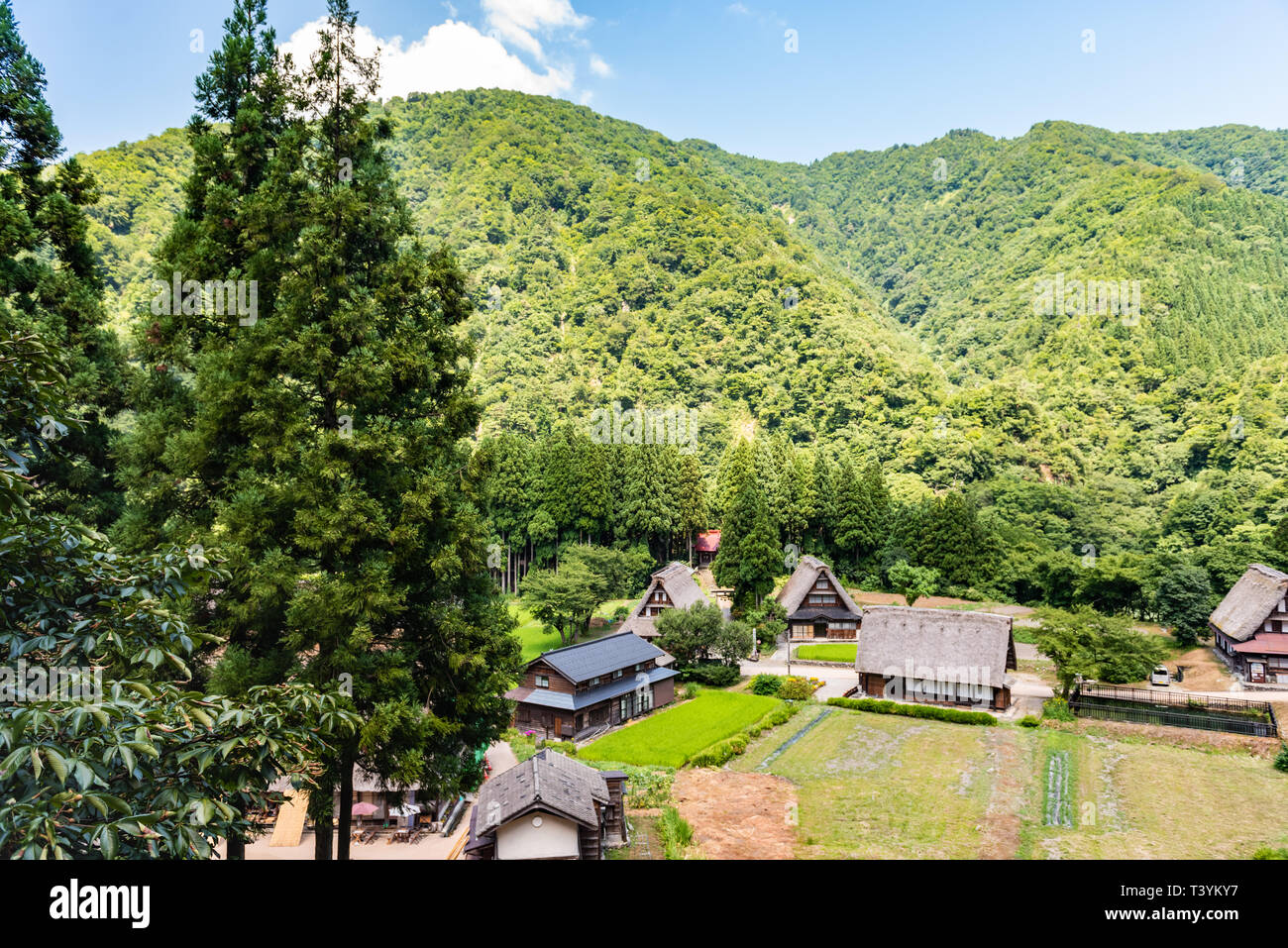 Gokayama historischen Dorf Gassho Häuser, Gassho Gasshozukuri