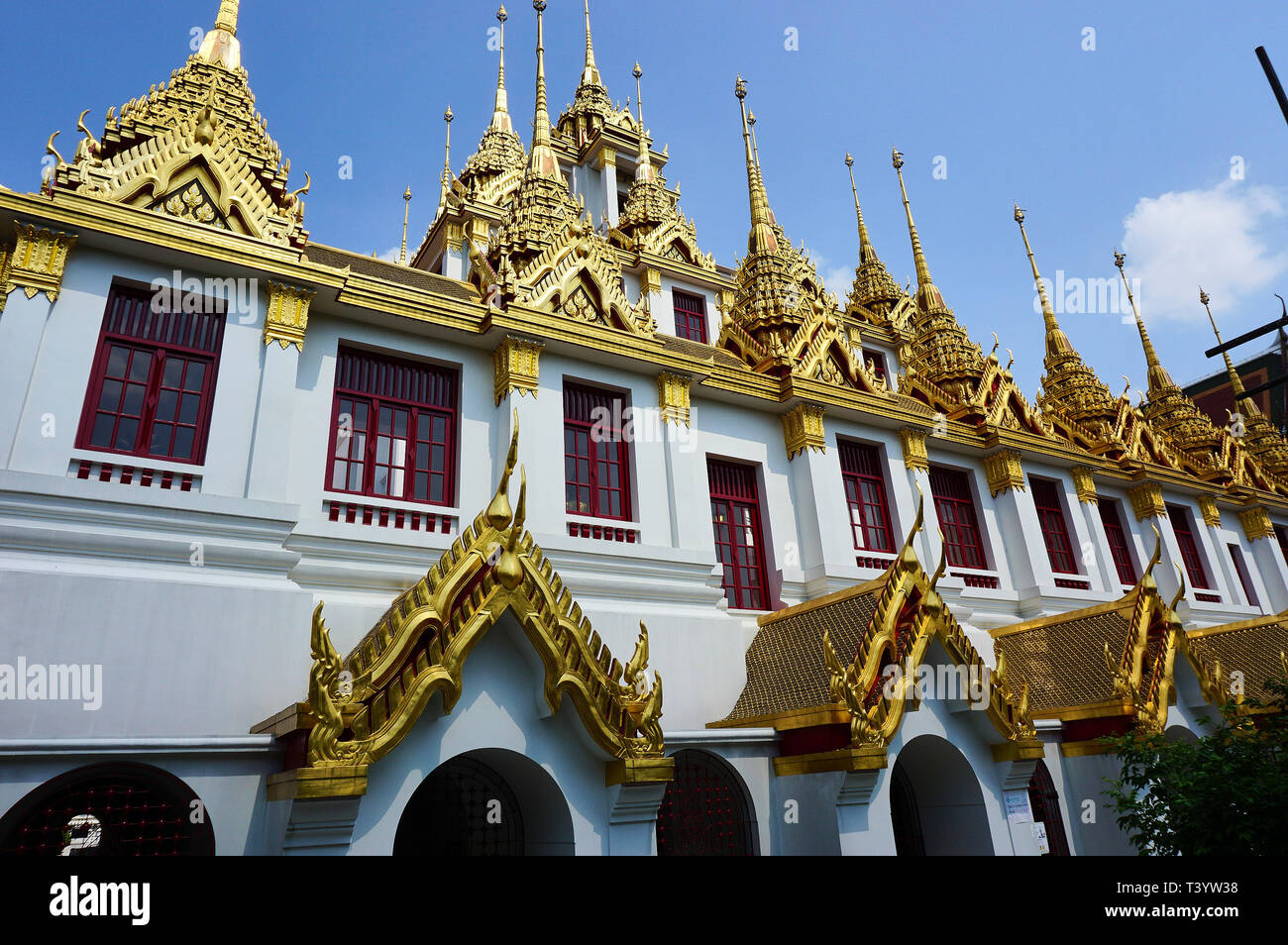 BANGKOK, THAILAND Tempel, Bangkok - Thailand Buddhismus Religion Stockfoto