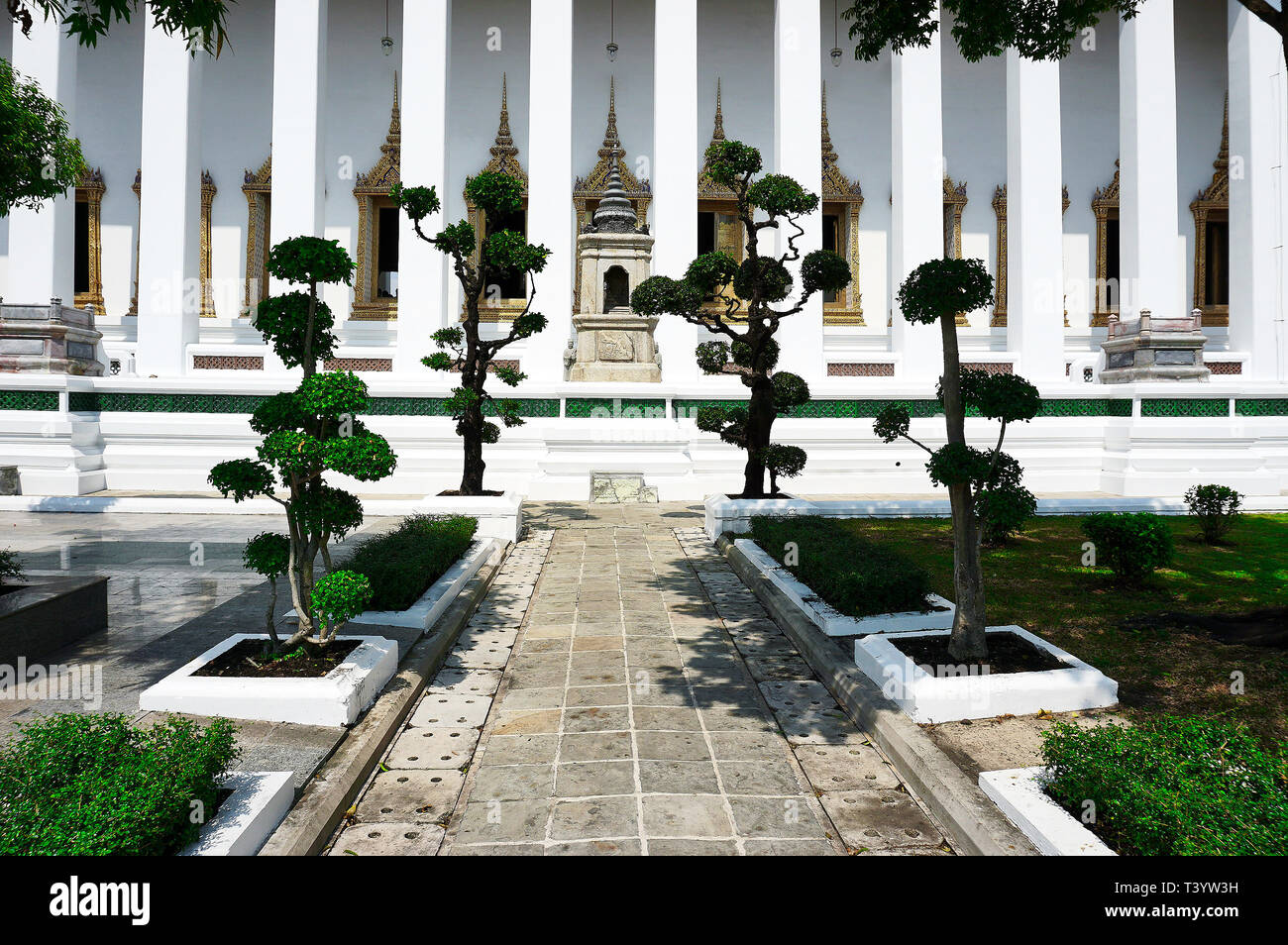 BANGKOK, THAILAND Tempel, Bangkok - Thailand Buddhismus Religion Stockfoto