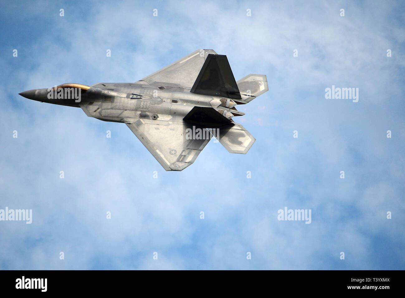 Die Lockheed Martin F-22 Raptor Stockfoto