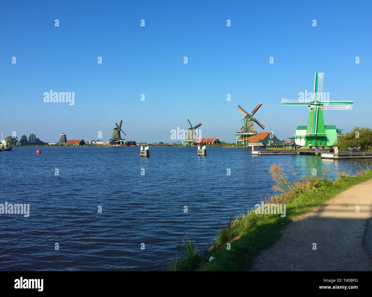 Volendam, Nord Holland, Niederlande Stockfoto