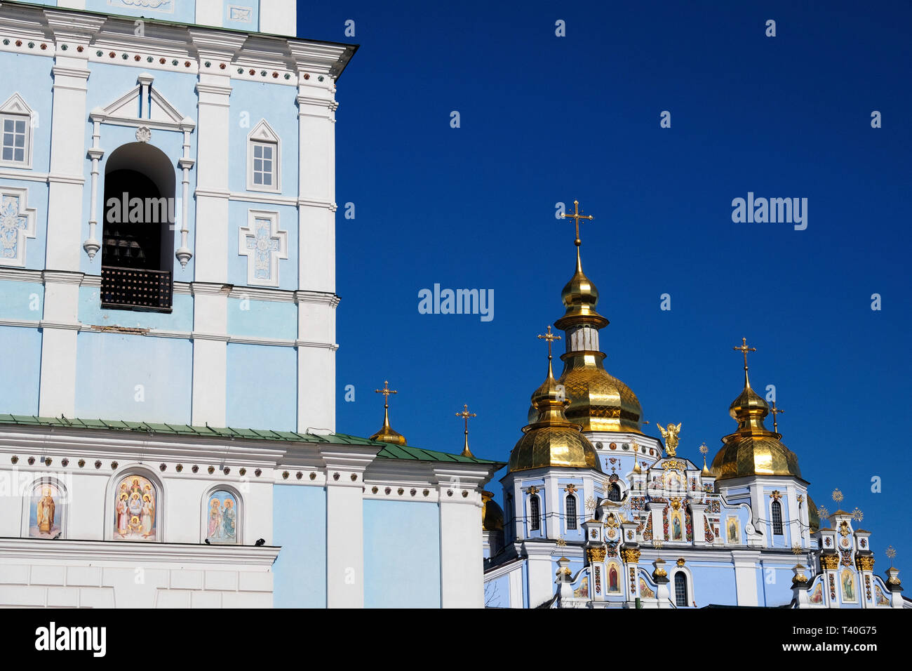 Goldenen Kuppel Kloster St. Michael, Kiew Stockfoto