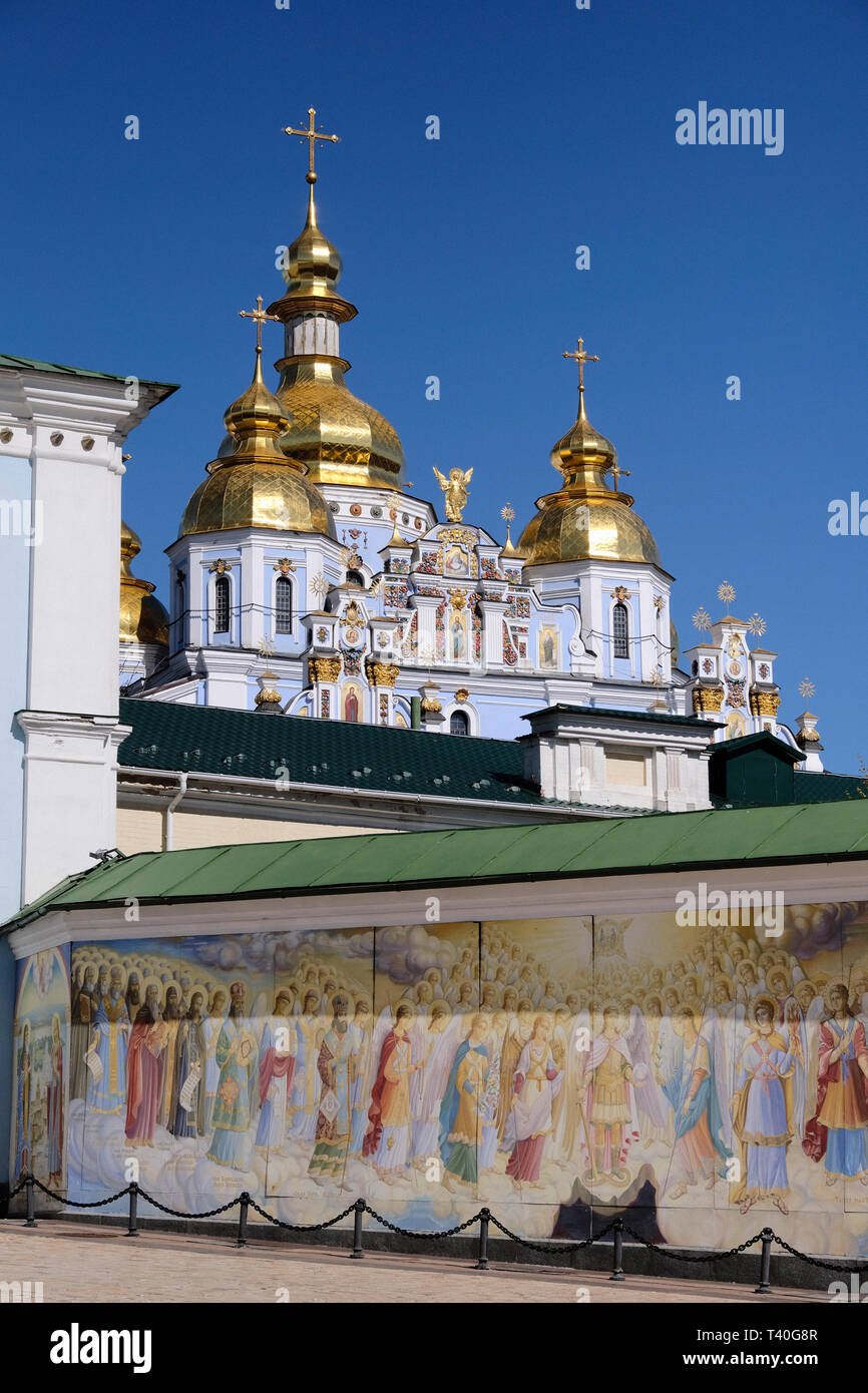 St. Michael's Golden-Domed Kloster Kiew Stockfoto