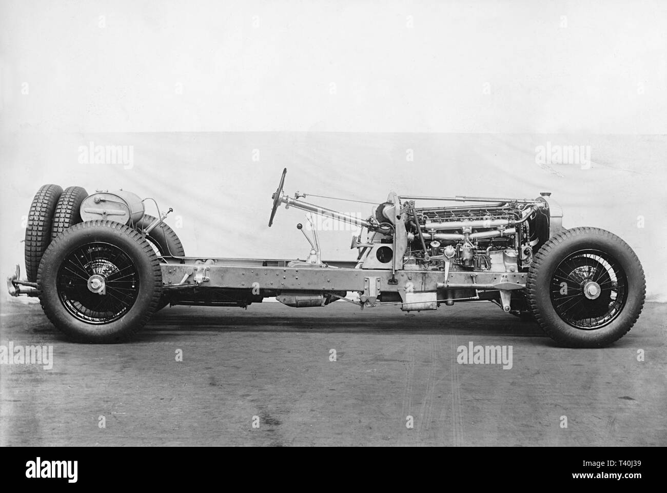 Daimler Double Six Chassis 1931 Erstellt von Thomson/Taylor für Brooklands Stockfoto