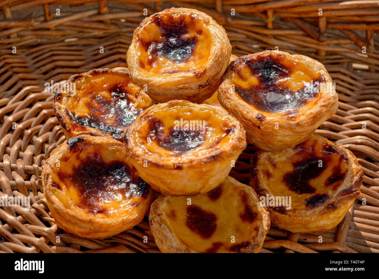 Pastel de Nata, Lissabon, Portugal Stockfoto