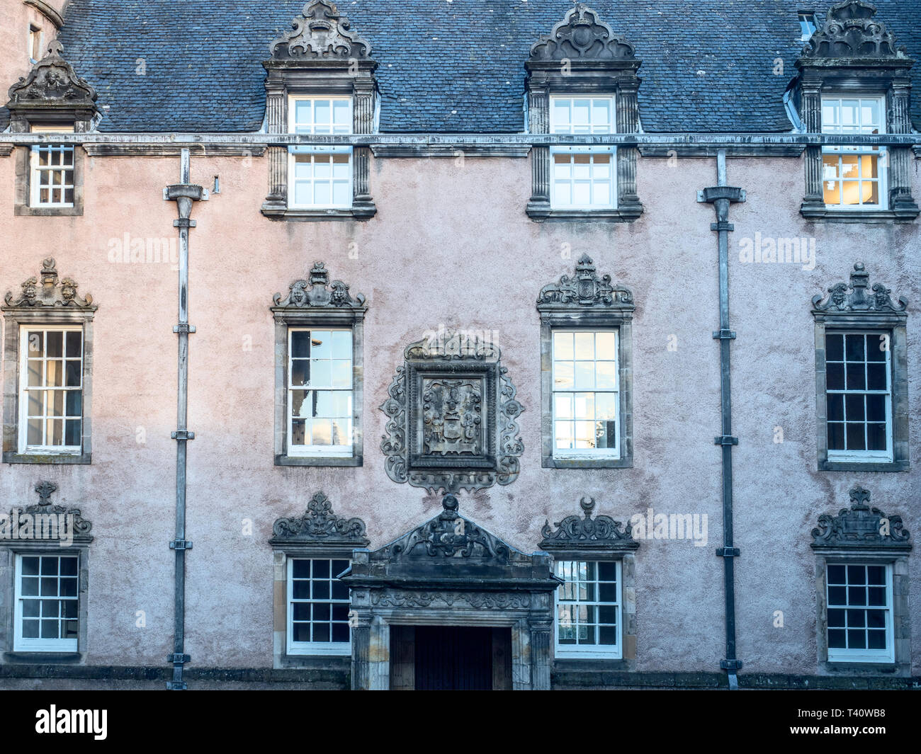 Argylls Unterbringung des 17. Jahrhunderts im Stil der Renaissance Town House in Castle Wynd Stadt Stirling Schottland Stockfoto