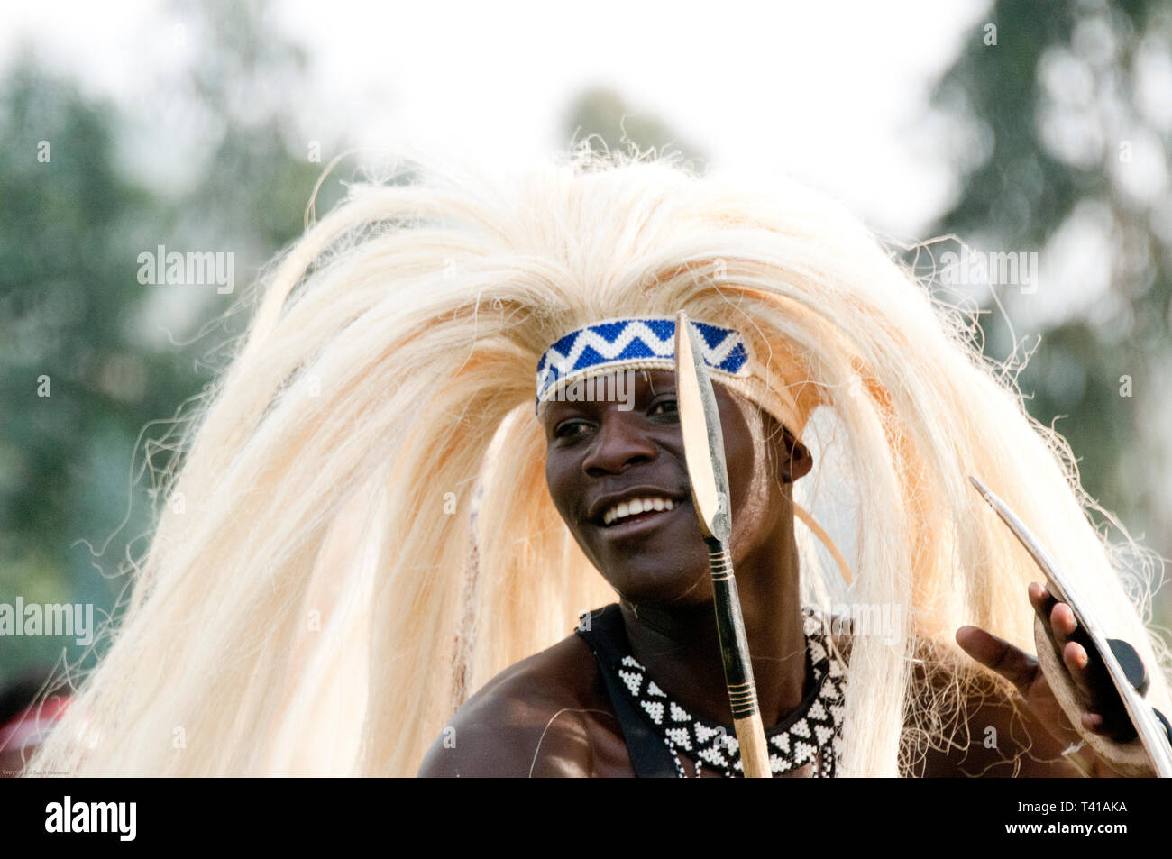 Sacola tribal Dancer Stockfoto