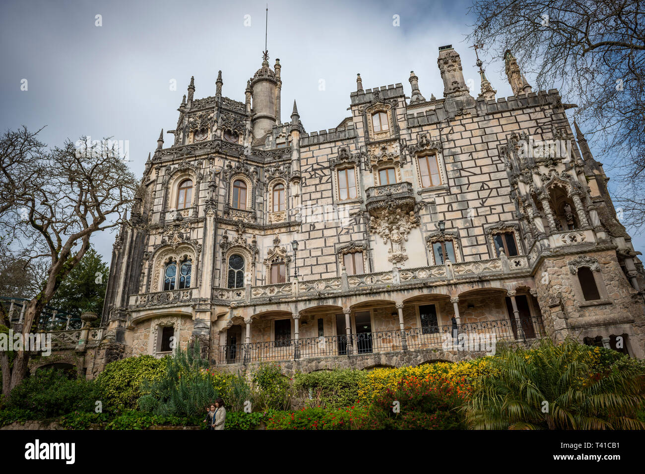 Die regaleira Palast in Sintra, Portugal Stockfoto