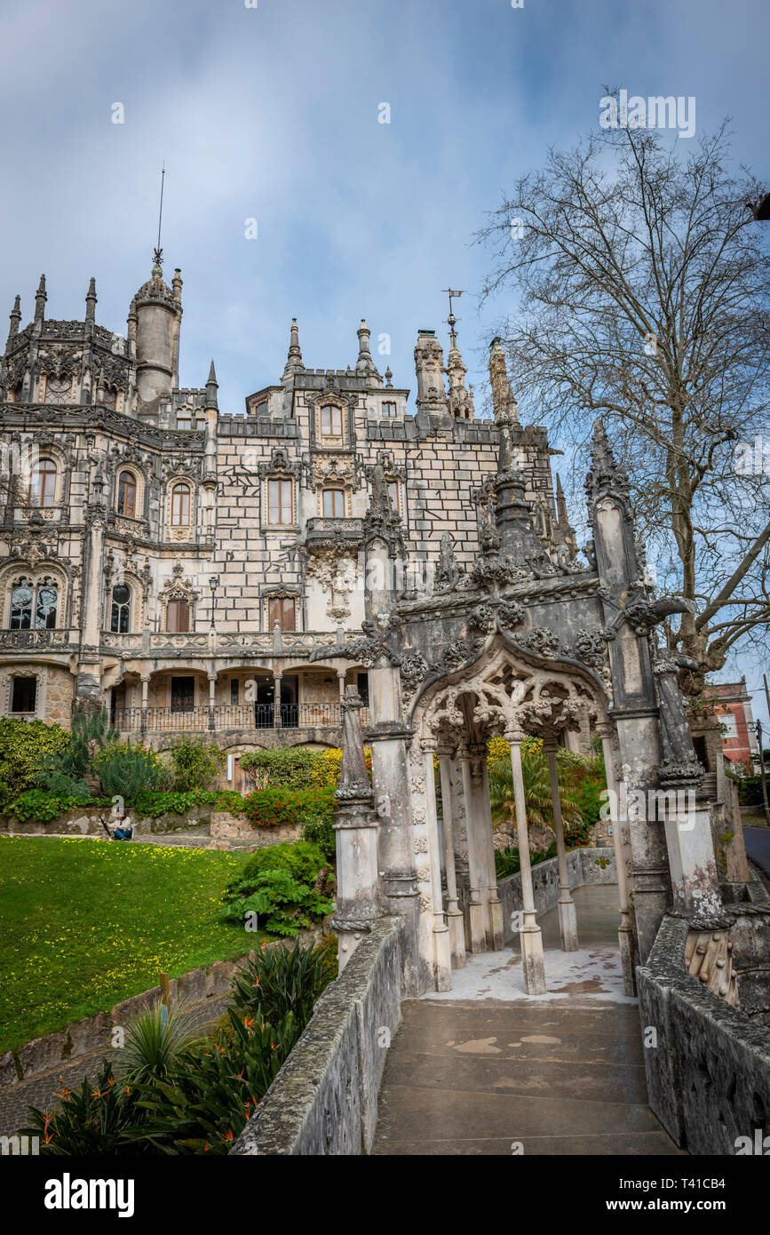 Die regaleira Palast in Sintra, Portugal Stockfoto