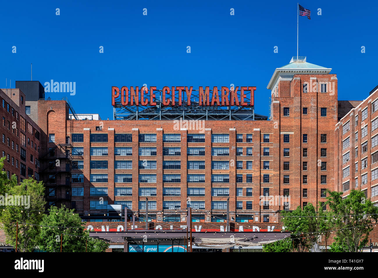 Ponce City Market, Atlanta, Georgia, USA. Stockfoto