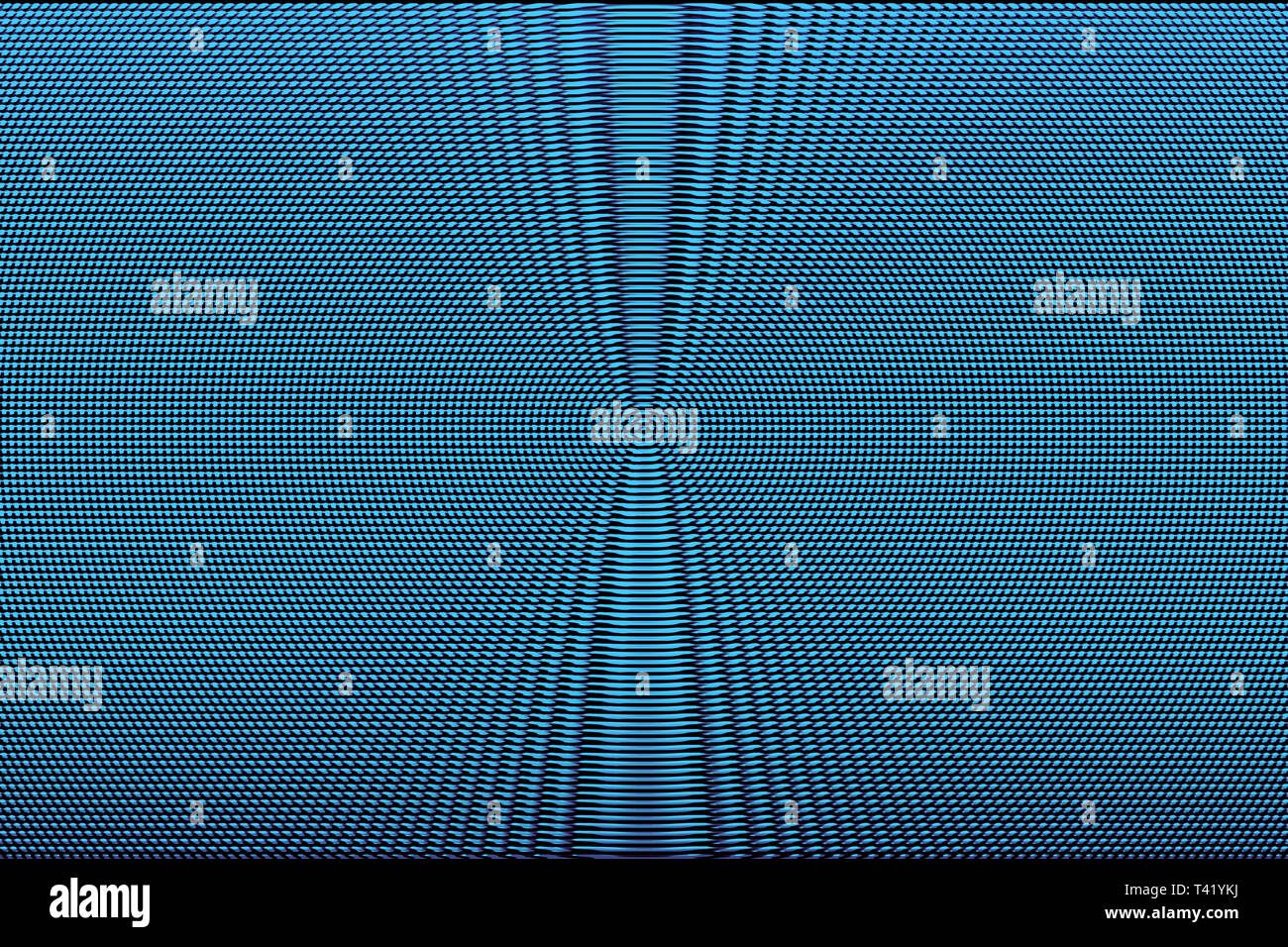 Blue neon Halftone abstrakt Hintergrund. Hypnotisch optische Illusion Textur Stockfoto