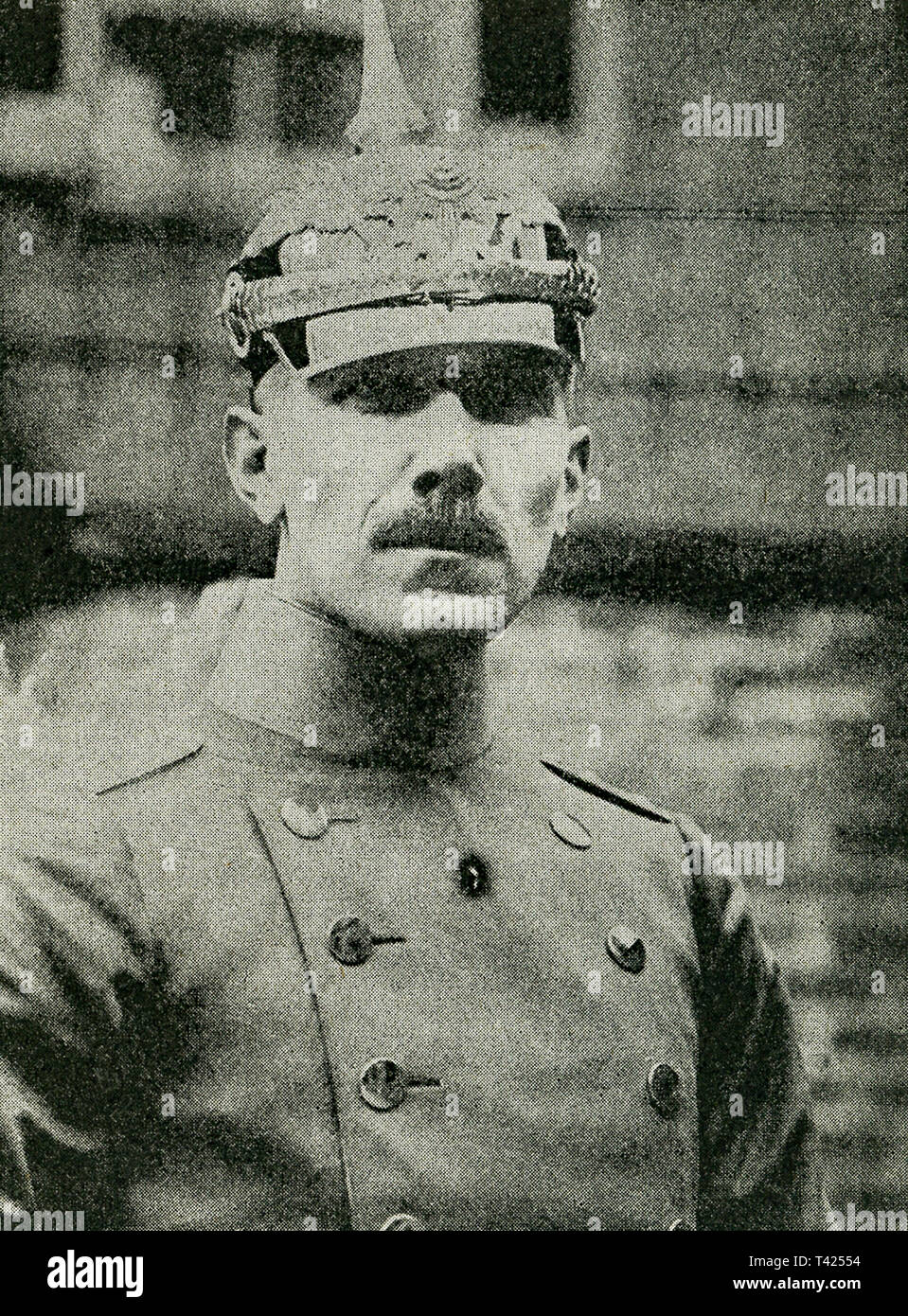 Die Bildunterschrift auf diesem Foto, die Daten bis 1922 liest: Kapitän Franz von Papane, Ex-German militärischen Attache. Von Papen war ein Deutscher konservativer Politiker, Diplomat, Edelmann, und General Staff Officer. Er diente als Bundeskanzler der Bundesrepublik Deutschland im Jahr 1932 und als Vizekanzler unter Adolf Hitler 1933 - 34 Stockfoto