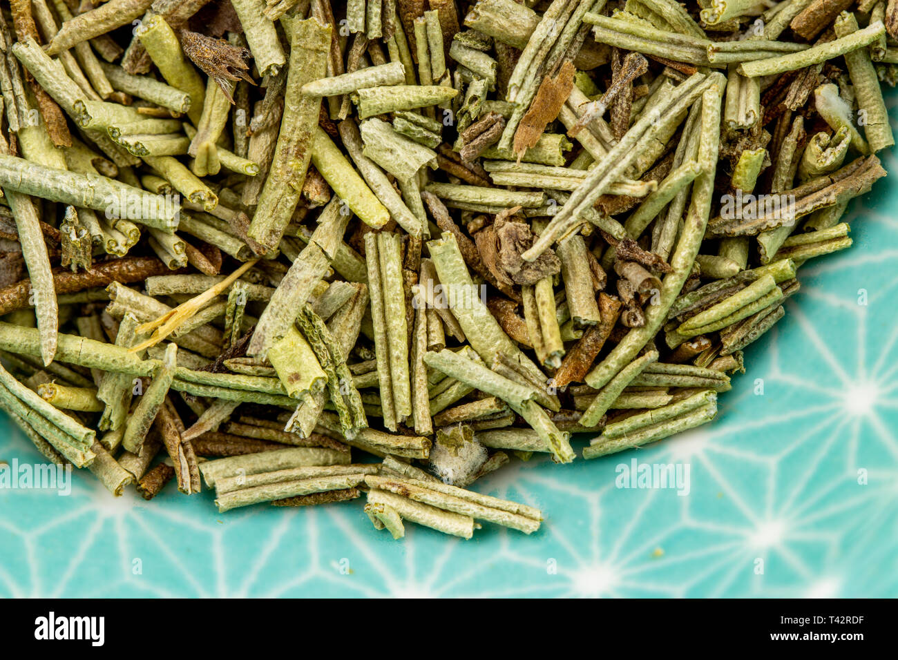 Rosmarin spice Heilkräuter detail Stockfoto