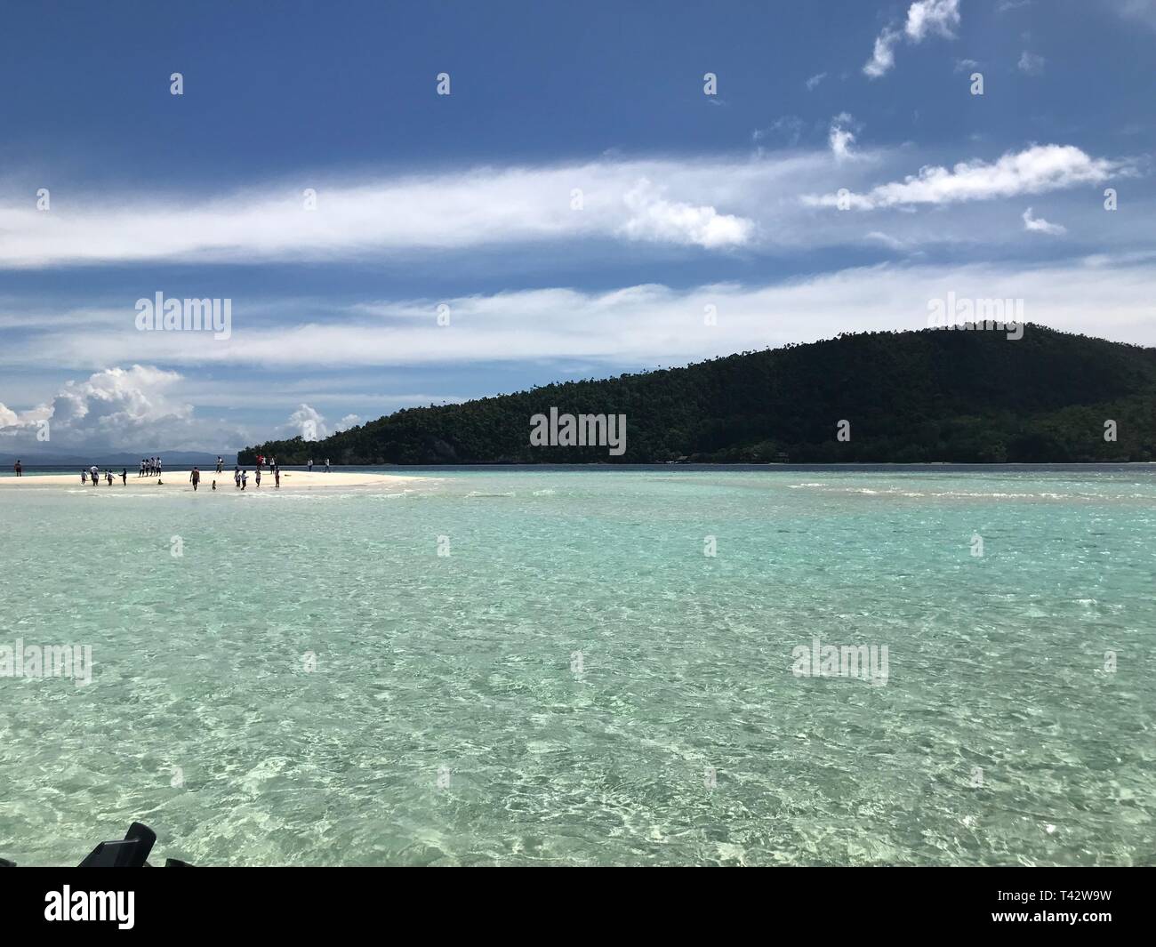 Pasir Timbul Insel In Raja Ampat Papua Indonesien Stockfoto