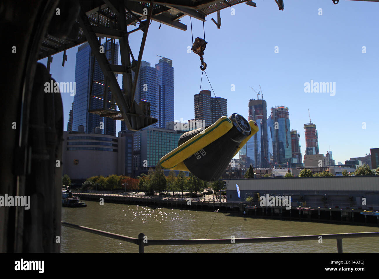 USS Intrepid Sea & Air Museum, New York City, USA Stockfoto