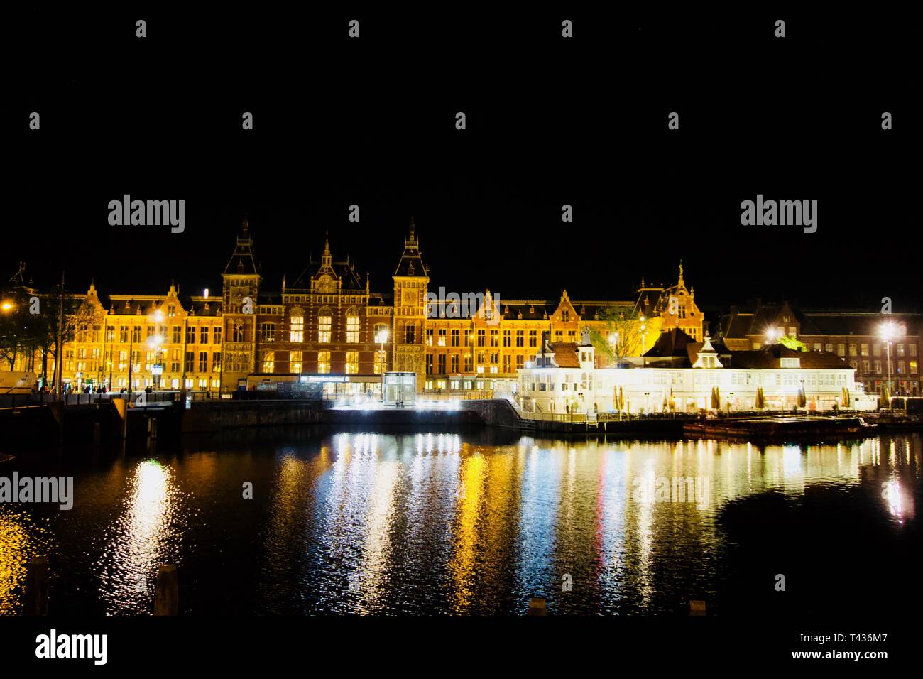 Irgendwo in Amsterdam, Niederlande Stockfoto