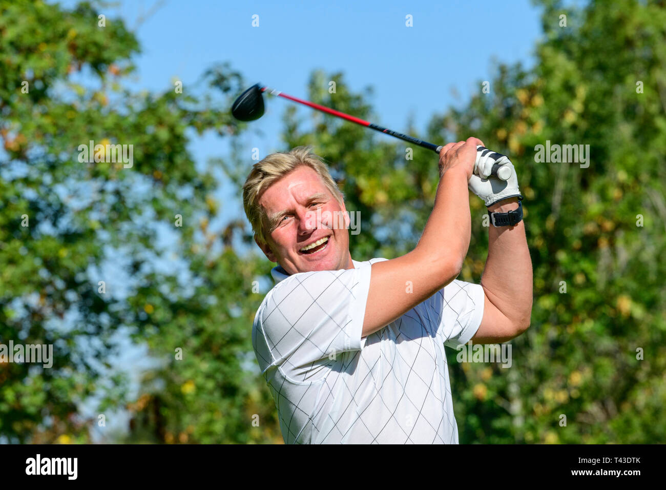 Golf Swing Funny Stockfotos Golf Swing Funny Bilder Alamy