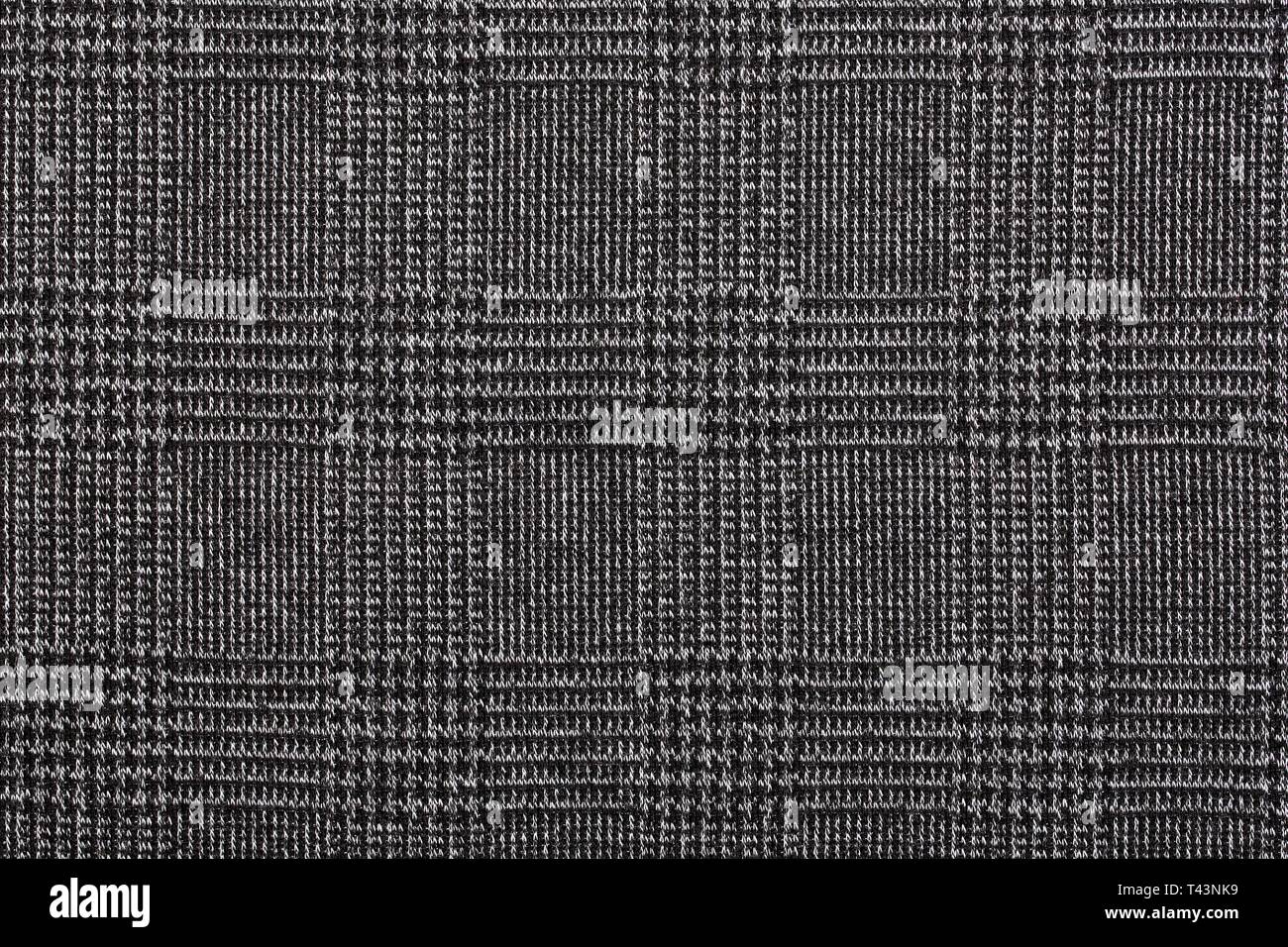 Grau Material mit Mustern, einen Hintergrund oder Textur Stockfoto