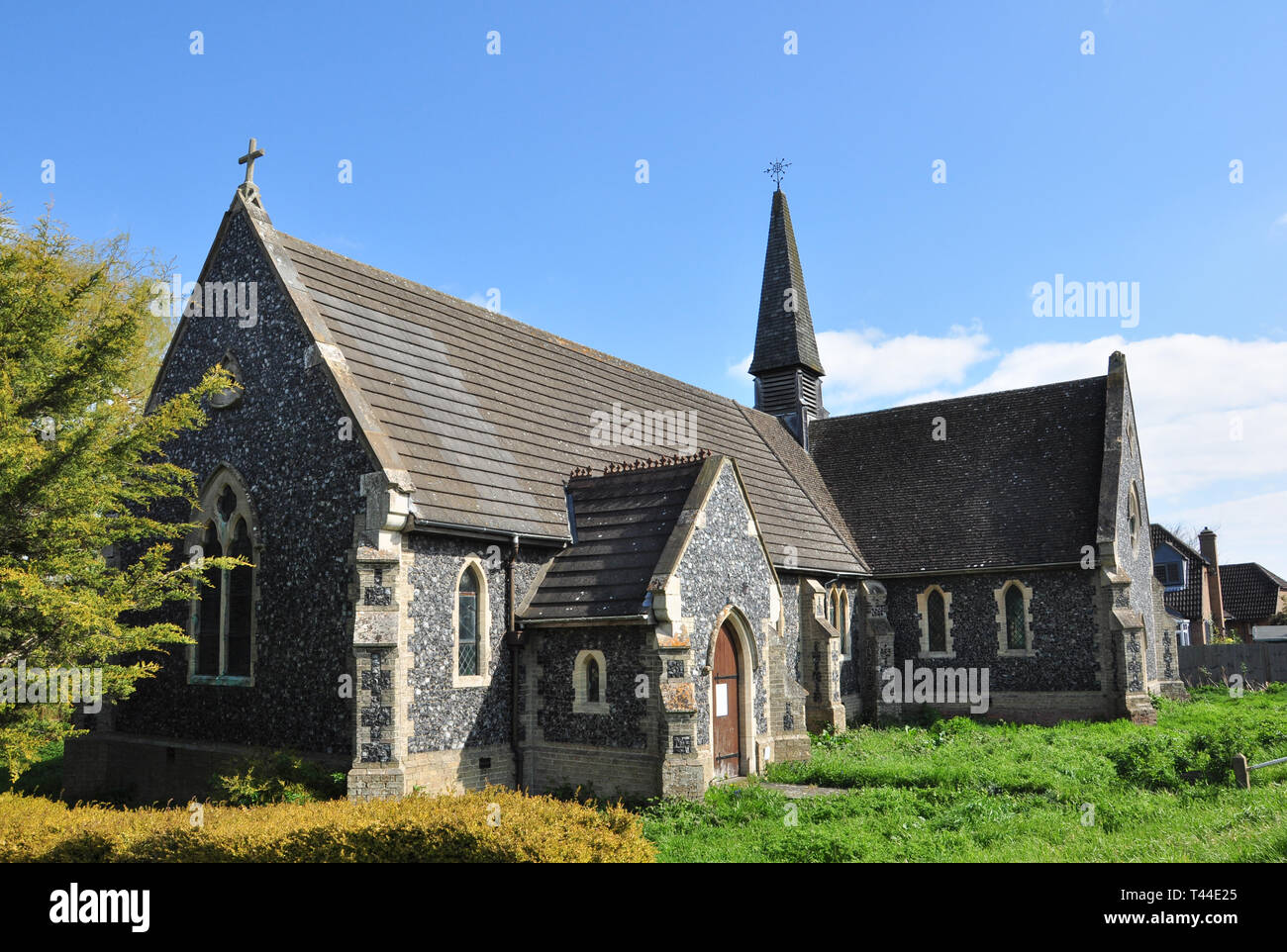 Die jetzt St Peter's Church, Prickwillow, in der Nähe von Ely, Cambridgeshire, England, Großbritannien geschlossen. Stockfoto