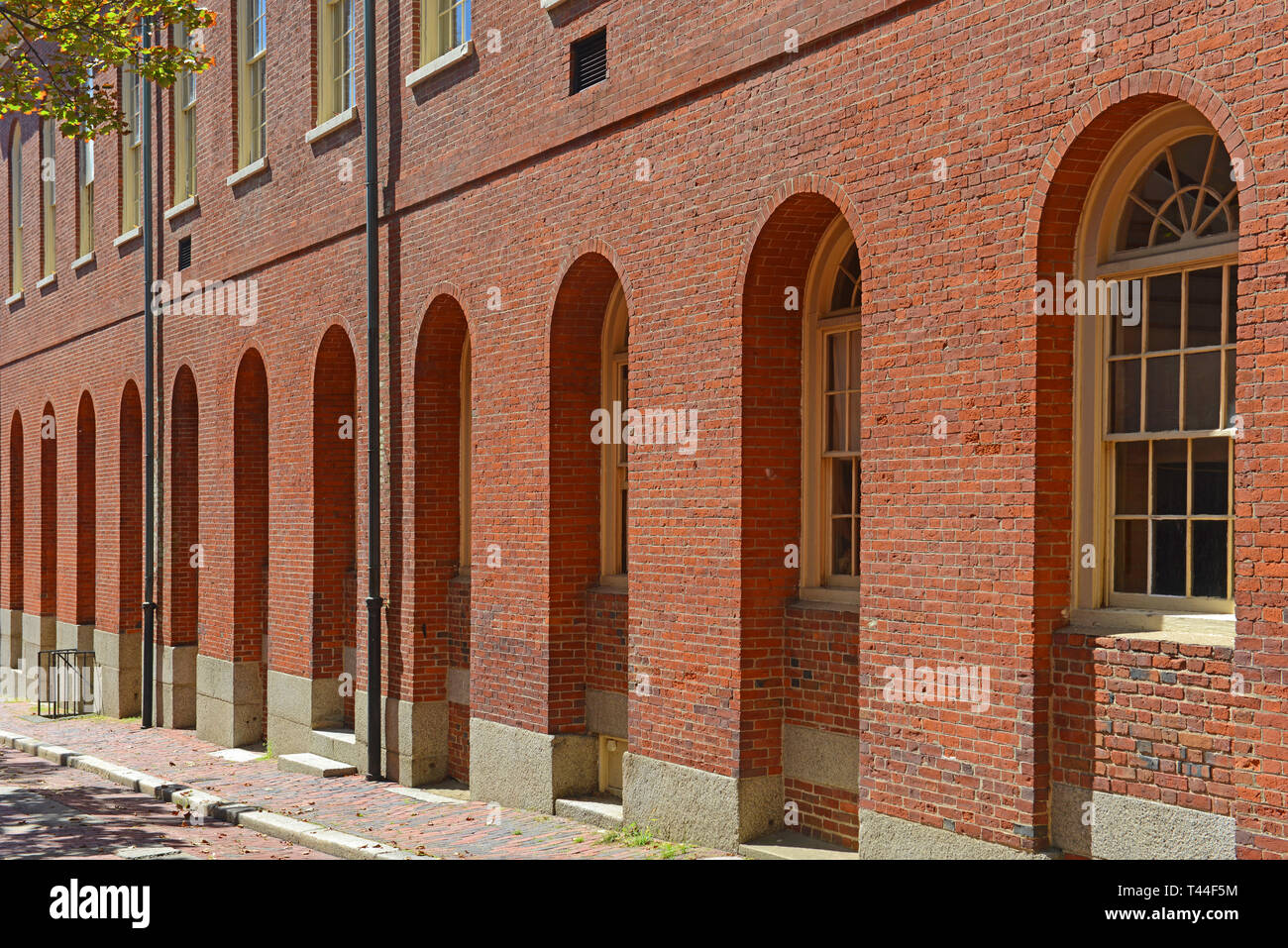 Altes Rathaus in Salem, Massachusetts, USA. Dieses föderalen Gebäude ist das älteste noch bestehende städtische Gebäude in Salem. Stockfoto