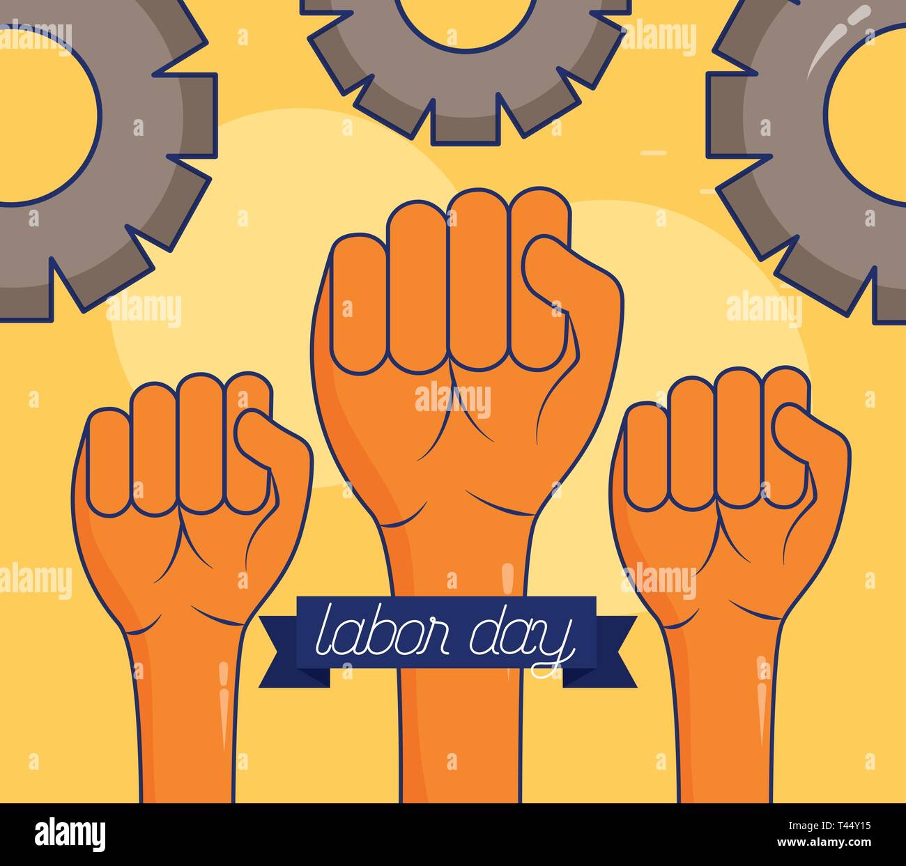 Happy Tag der Arbeit Stock Vektor