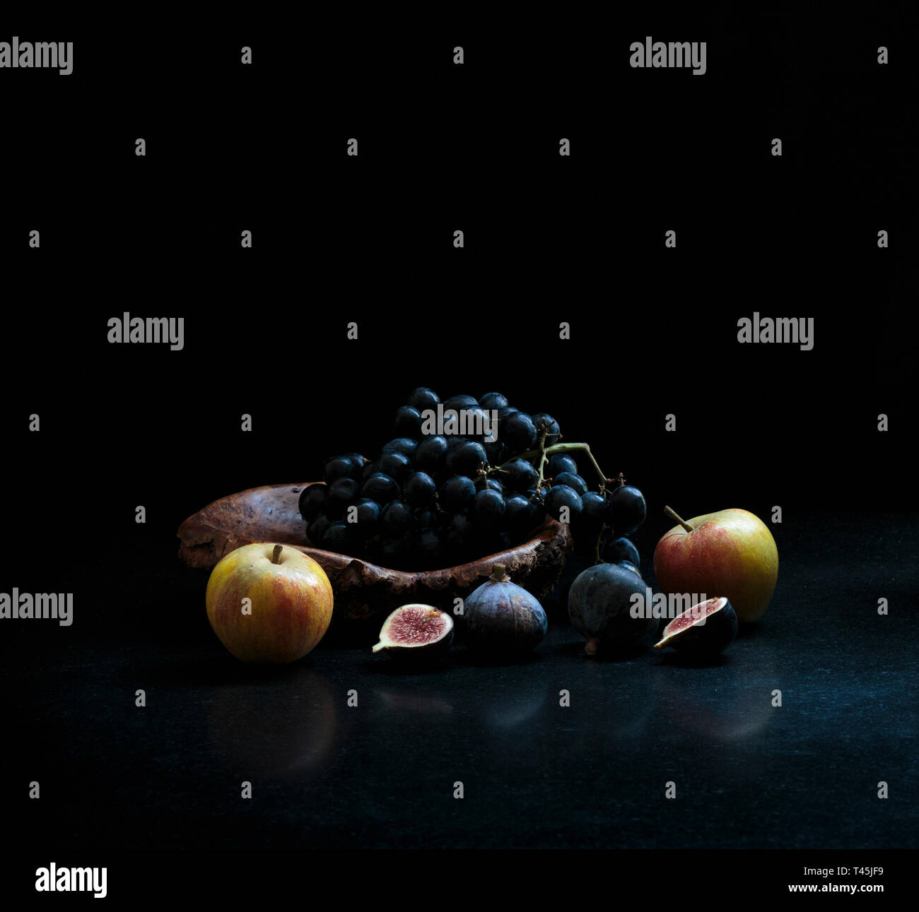 Alte Meister stil Obst still life Stockfoto