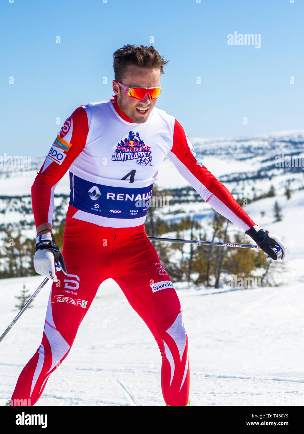 Red Bull Janteloppet 2019 Norwegen Stockfoto