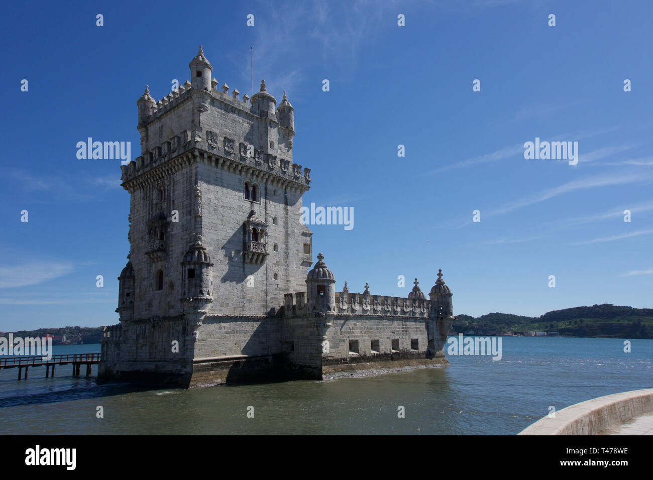 Torre de Belem, Lissabon, Portugal Stockfoto