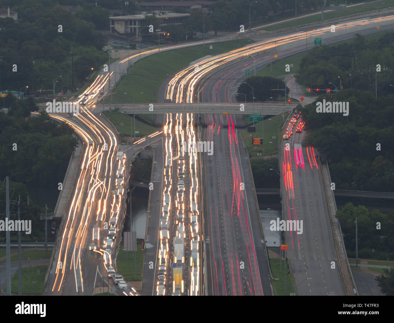 Rush Hour in Austin, Texas Stockfoto
