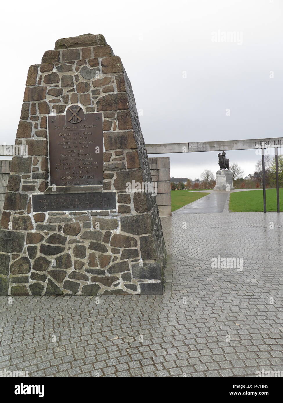 Ort der schlacht von bannockburn Fotos und Bildmaterial in hoher Auflösung Alamy