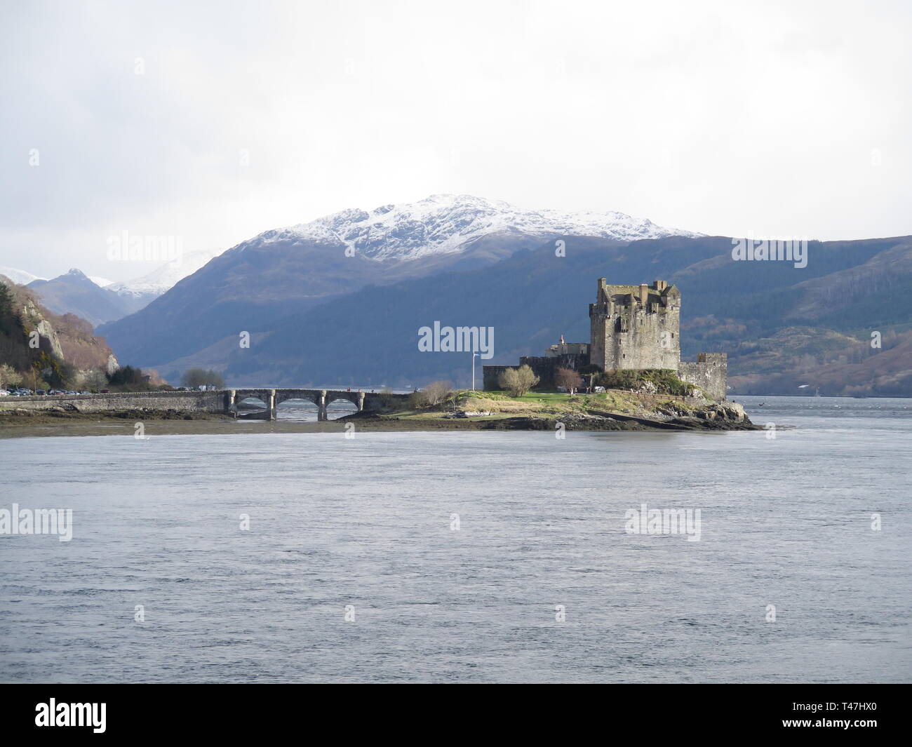 Schottland: Loch Alsh & Eilean Donan Castle Stockfoto